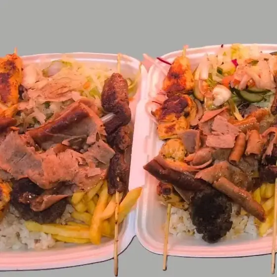 Kebab box z frytkami